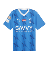 PUMA Al Hilal Trikot Home 2023/2024 Neymar Jr Blau F01
