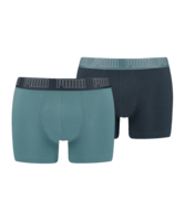PUMA Basic Trunk Boxer 2er Pack Blau Schwarz F053