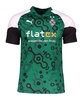 PUMA Borussia Mönchengladbach Trainingshirt Kids mit Sponsor Grün Schwarz F09