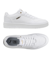 PUMA Court Classic Weiss Gold F01