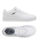 PUMA Court Classic Weiss Gold F01