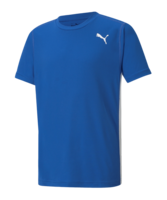 PUMA Cross the Line Tee 2.0 Kids Blau Weiss F04