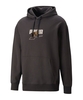 PUMA DOWNTOWN Graphic Hoody Schwarz F01