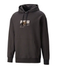 PUMA DOWNTOWN Graphic Hoody Schwarz F01