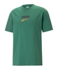 PUMA DOWNTOWN Logo T-Shirt Rot F37