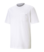 PUMA Downtown Pocket T-Shirt Weiss F02