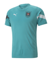 PUMA Österreich Trainingsshirt Blau Weiss F01