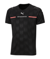PUMA Österreich Trikot Away EM 2021 Kids Schwarz F02