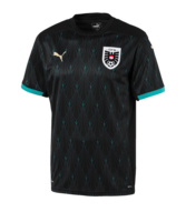 PUMA Österreich Trikot Away EM 2021 Schwarz F03