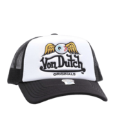 Von Dutch Baker FOAM Trucker Cap Weiss Schwarz