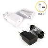 Original Samsung Ladegerät 2A - Fast Charger (TA800) + USB-C zu USB-C Kabel - schwarz