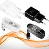 Original Samsung Ladegerät 2A - Fast Charger (TA800) + USB-C zu USB-C Kabel - weiss