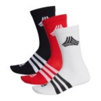 adidas FS 3S Crew Socks Socken Weiss Schwarz Rot