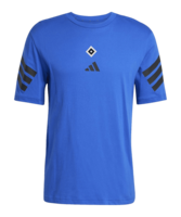 adidas Hamburger SV T-Shirt Blau