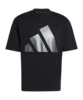 adidas Holiday Big Logo T-Shirt Schwarz