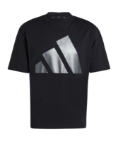 adidas Holiday Big Logo T-Shirt Schwarz