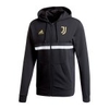 adidas Juventus Turin 3S Kapuzenjacke Schwarz