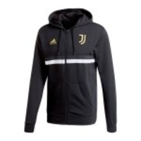 adidas Juventus Turin 3S Kapuzenjacke Schwarz
