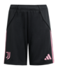 adidas Juventus Turin Short Home 2025/2026 Kids Schwarz