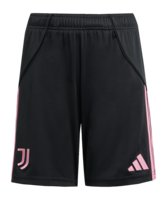adidas Juventus Turin Short Home 2025/2026 Kids Schwarz