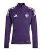 adidas Manchester United Competition Training Sweatshirt Kids Lila