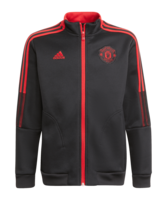 adidas Manchester United Jacke Kids Schwarz