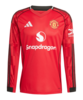 adidas Manchester United Longsleeve Trikot Home 2025/2026 Rot