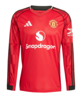adidas Manchester United Longsleeve Trikot Home 2025/2026 Rot