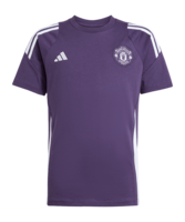 adidas Manchester United Tiro T-Shirt Kids Lila