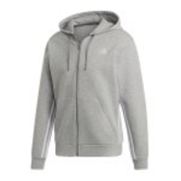 adidas MH 3S Kapuzenjacke Grau Weiss