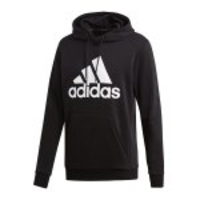 adidas MH Badge of Sport Kapuzensweatshirt Schwarz