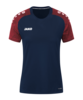 JAKO Performance T-Shirt Damen Dunkelblau Rot F909