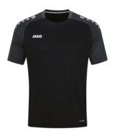 JAKO Performance T-Shirt Kids Schwarz Grau F804
