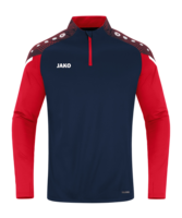 JAKO Performance Ziptop Blau Rot F909