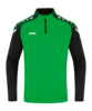 JAKO Performance Ziptop Grün Schwarz F221