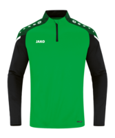 JAKO Performance Ziptop Kids Grün Schwarz F221