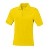 Jako Polo Team Damen zitronengelb