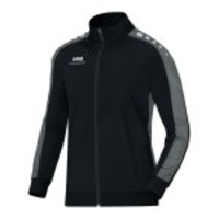 Jako Polyesterjacke Striker schwarz grau