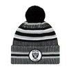 New Era Oakland Raiders HM Strickmütze Schwarz