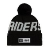 New Era Oakland Raiders RD Strickmütze Schwarz