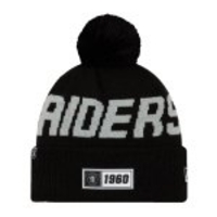 New Era Oakland Raiders RD Strickmütze Schwarz