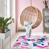 Accessorize Teppich Bunt aus Wolle Triangulum 