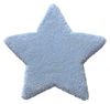 Bellybutton Hochflor Teppich aus Wolle Zauberstern blau