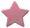 Bellybutton Hochflor Teppich aus Wolle Zauberstern rosa