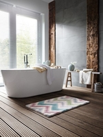 Esprit Badteppich Bunt Zick Zack 