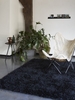 Esprit Hochflor Teppich Cool Glamour schwarz