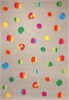 Esprit Kinder Teppich Funny Dots sand rot gelb blau grün