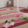 Esprit Kinder Teppich Ladybird rosa grün