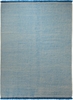 Esprit Kurzflor Kelim Teppich aus Wolle Loom blau