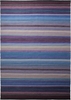 Esprit Kurzflor Kelim Teppich aus Wolle Normad blau lila